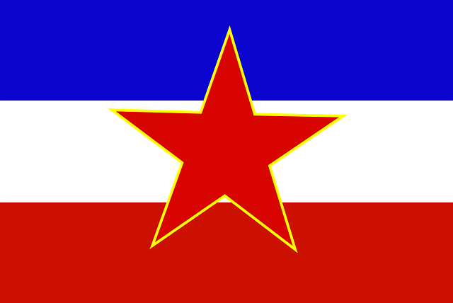 vlajka Yugoslavie